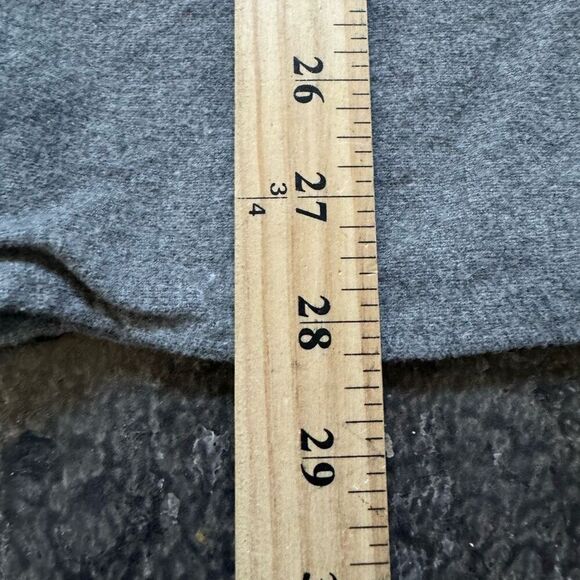 Eddie Bauer Button Up Shirt Grey Heavy Shirt Men’s XL 100% Cotton - Picture 10 of 11